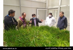 بازدید رییس بخش بیوتکنولوژی دانشگاه آتاتورک ارزروم ترکیه و هیات همراه از پژوهشکده بیوتکنولوژی صنایع غذایی