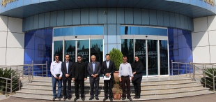 بازدید مسئولان سازمان سیما، منظر و فضای سبز شهرداری رشت از پژوهشکده بیوتکنولوژی جانوری 