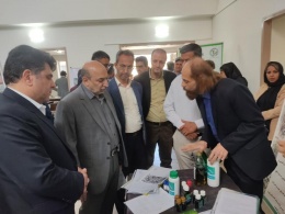 بازدید ریاست پژوهشگاه از مراکز تحقیقات کشاورزی استان سمنان