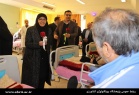 عیادت رییس و جمعی از محققان پژوهشگاه بیوتکنولوژی کشاورزی از جانبازان سرافراز جنگ تحمیلی 