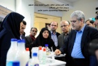 بازدید دکتر ستاری، معاون علمی و فناوری رییس جمهور و رییس بنیاد ملی نخبگان از پژوهشکده بیوتکنولوژی جانوری کشور